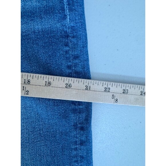 Driftwood Charlee Cuff embroidered wide leg relaxed jeans‎ 90s retro sz 30 - Picture 7 of 10